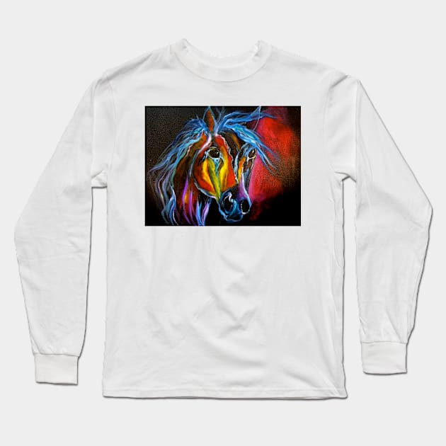 Colorful Roan Long Sleeve T-Shirt by jennyleeandjim